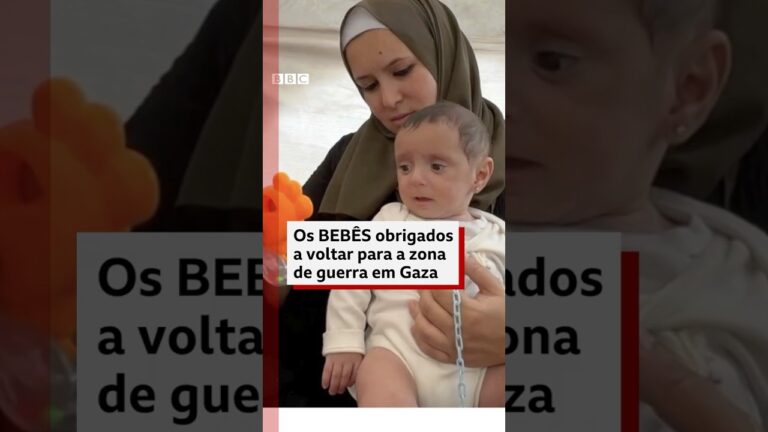 As crianças que receberam cuidado médico fora de Gaza 🇵🇸 e obrigadas a retornar #bbcnewsbrasil