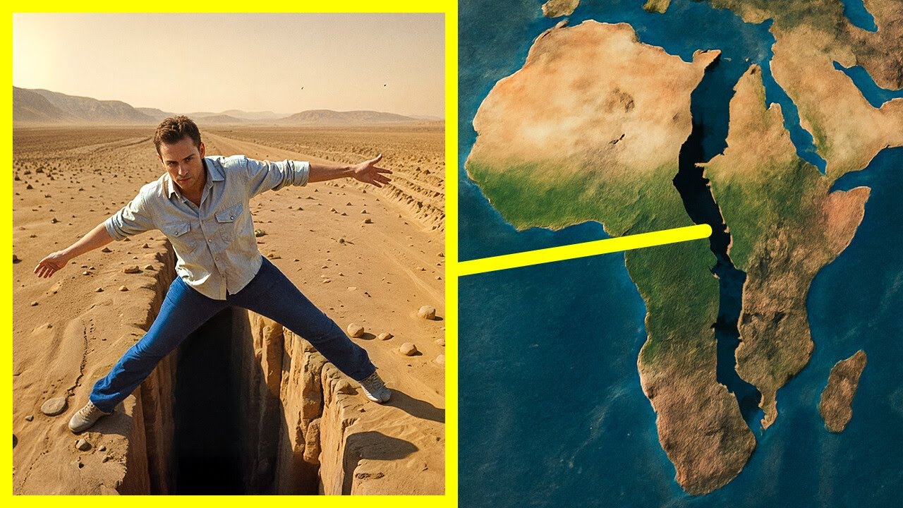 STREAM: O continente africano está se dividindo mais rápido do que o previsto