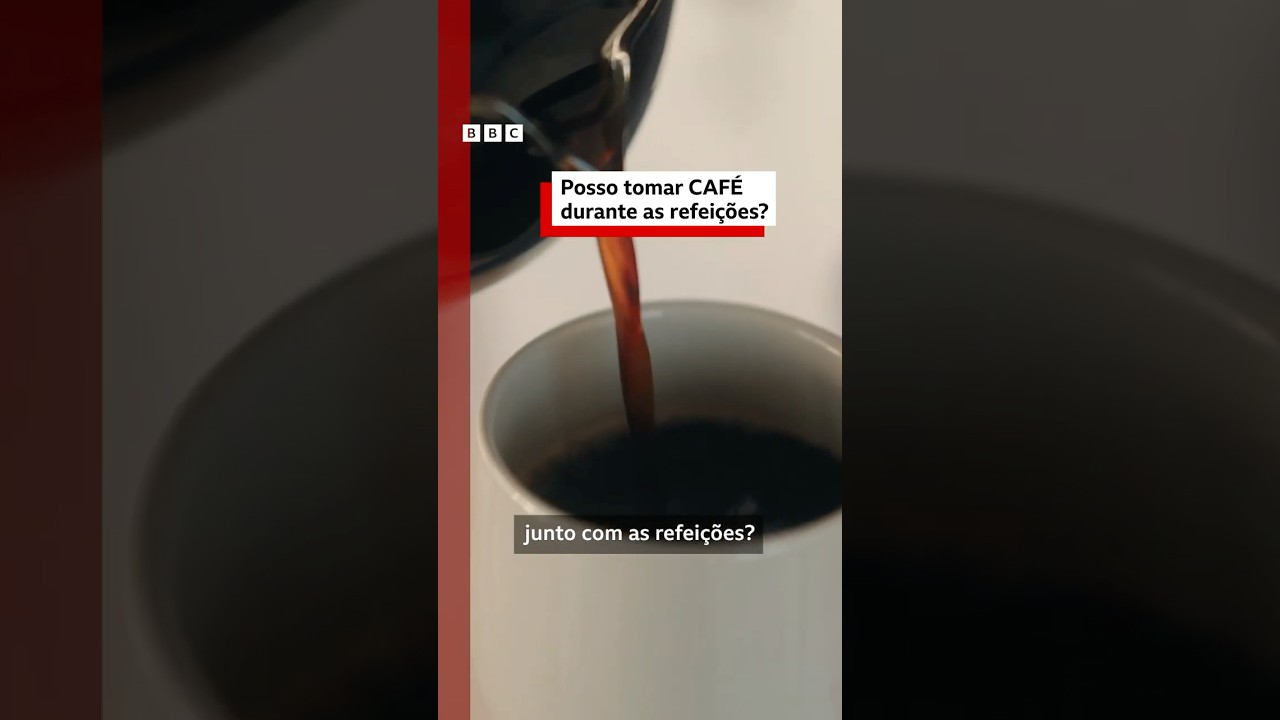 ☕🍴 Faz mal tomar café durante as refeições? #bbcnewsbrasil