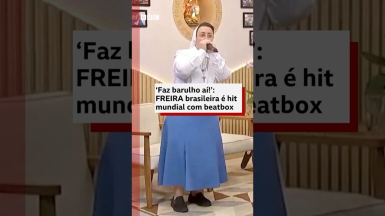 A dupla de freiras que viralizou com passos de dança e beatbox do rap 🎤 #bbcnewsbrasil