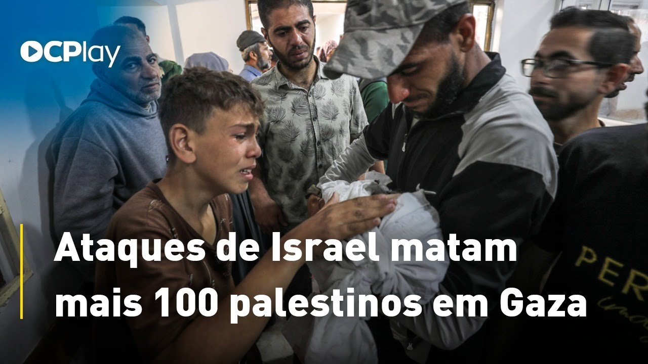 Ataques de Israel matam mais 100 palestinos em Gaza