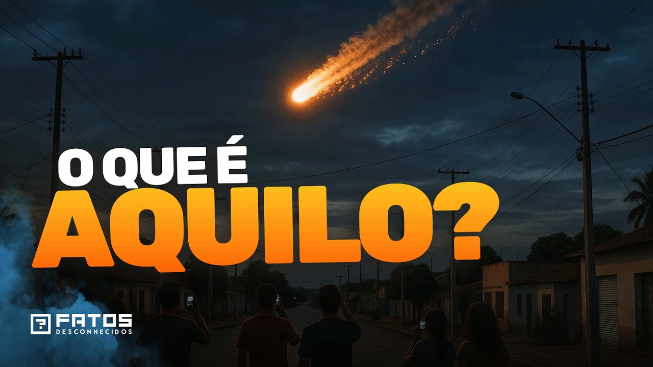 Bolas de Fogo no Céu Assusta Moradores em GO, BA e MG - Entenda o Caso