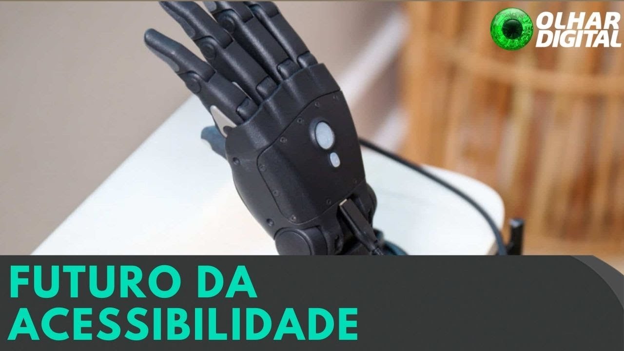 Braço biônico sem fio tem mão removível que ‘anda’ sozinha