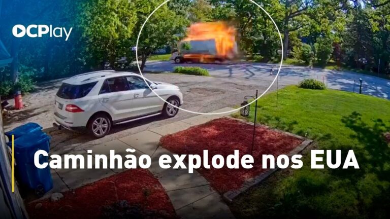 Caminhão explode nos EUA