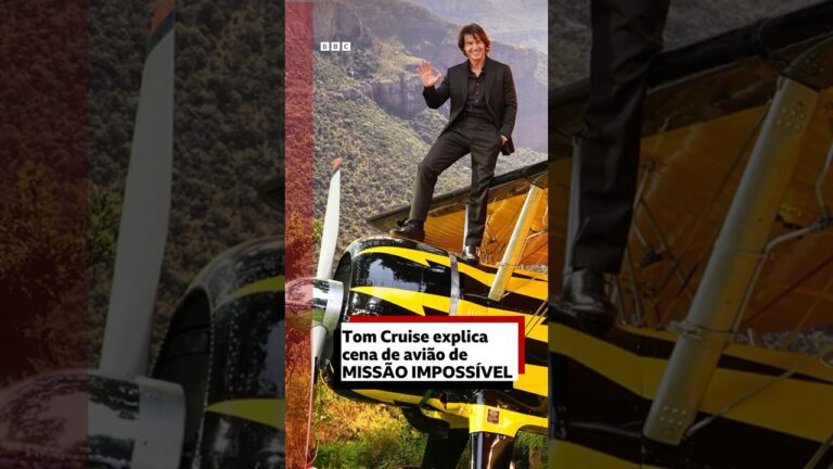 Como Tom Cruise gravou essa cena de ‘Missão Impossível’? #bbcnewsbrasil