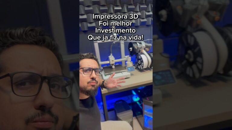 Comprei a Ferrari das impressoras Bambu Lab A1