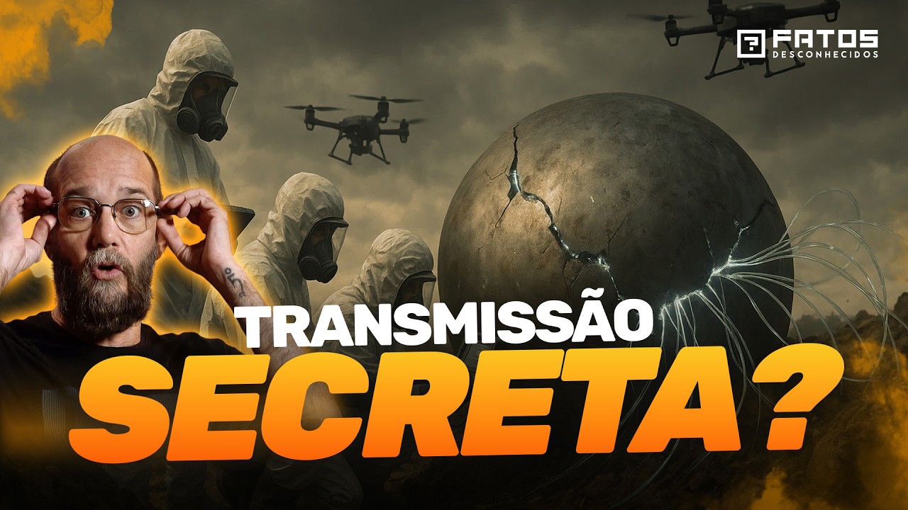 Encontraram rastros físicos de fibra óptica na esfera de Buga!