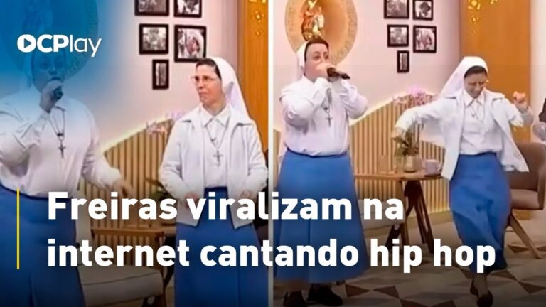 Freiras viralizam na internet cantando hip hop