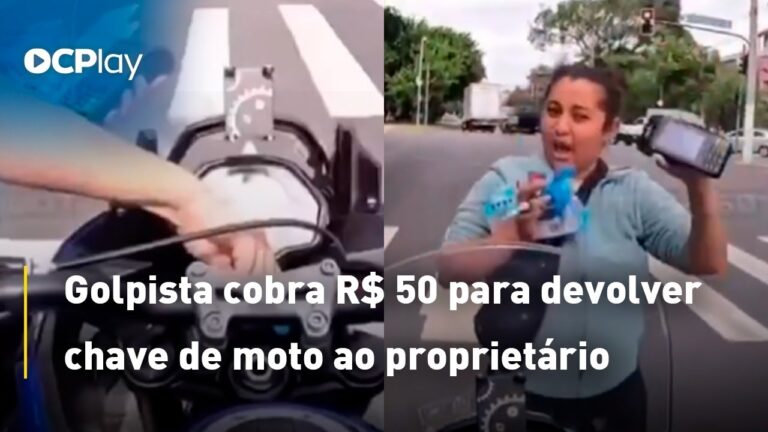 Golpista cobra R$ 50 para devolver chave de moto ao proprietário