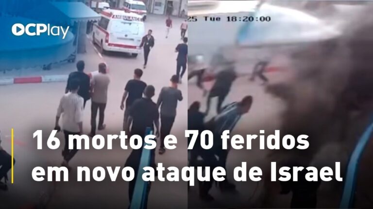 Israel lança 9 mísseis contra o Hamas e mata 16 pessoas