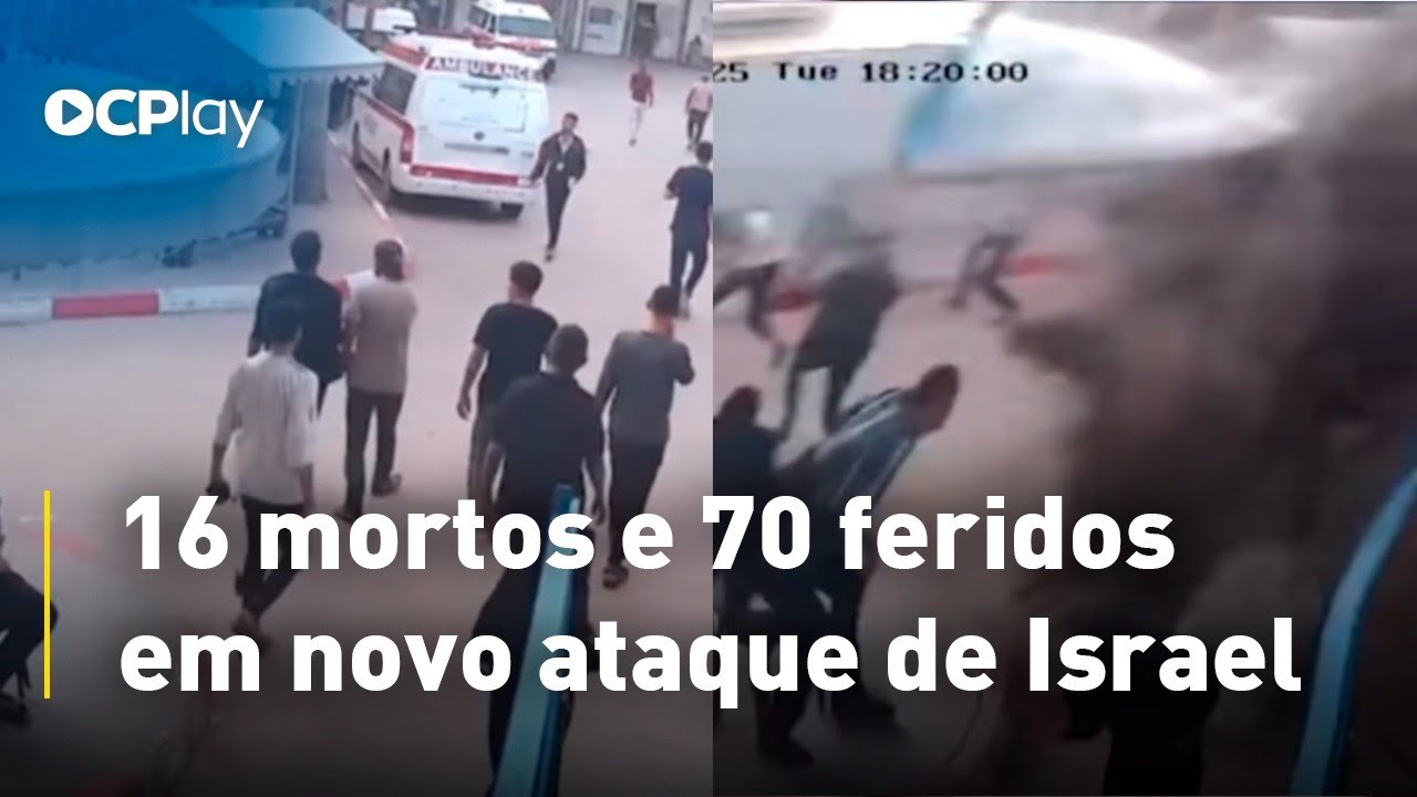 Israel lança 9 mísseis contra o Hamas e mata 16 pessoas