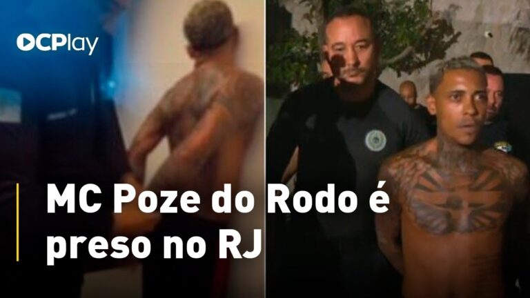 MC Poze do Rodo é preso no RJ