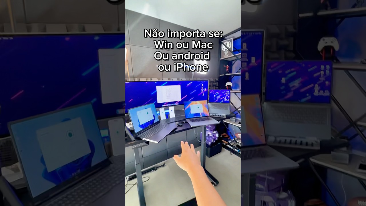 Não importa o sistema operaciona agora todos se conversam com isso