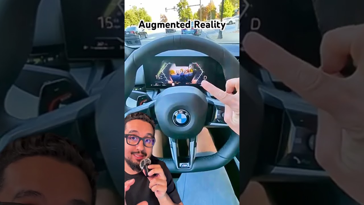 Novo sistema de GPS com realidade aumentada da BMW é absurdo