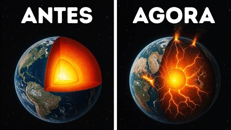 O núcleo da Terra está vazando // Mistérios geológicos revelados