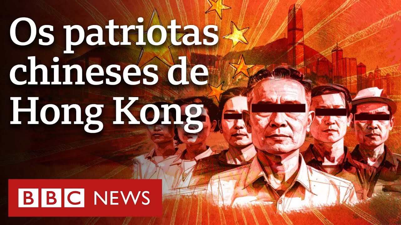 Os patriotas que denunciam 'atos anti-China' em Hong Kong