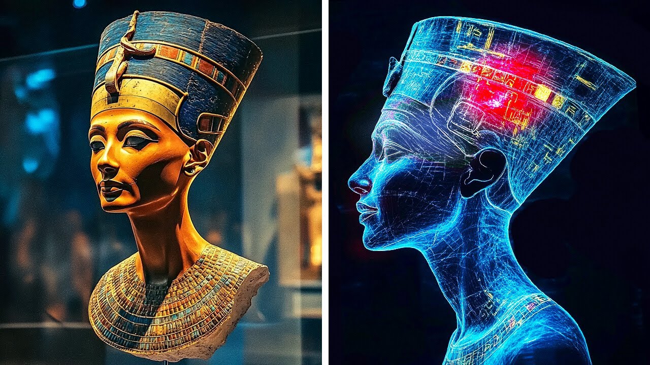 Raios-X acabam de descobrir ISTO dentro do busto de Nefertiti