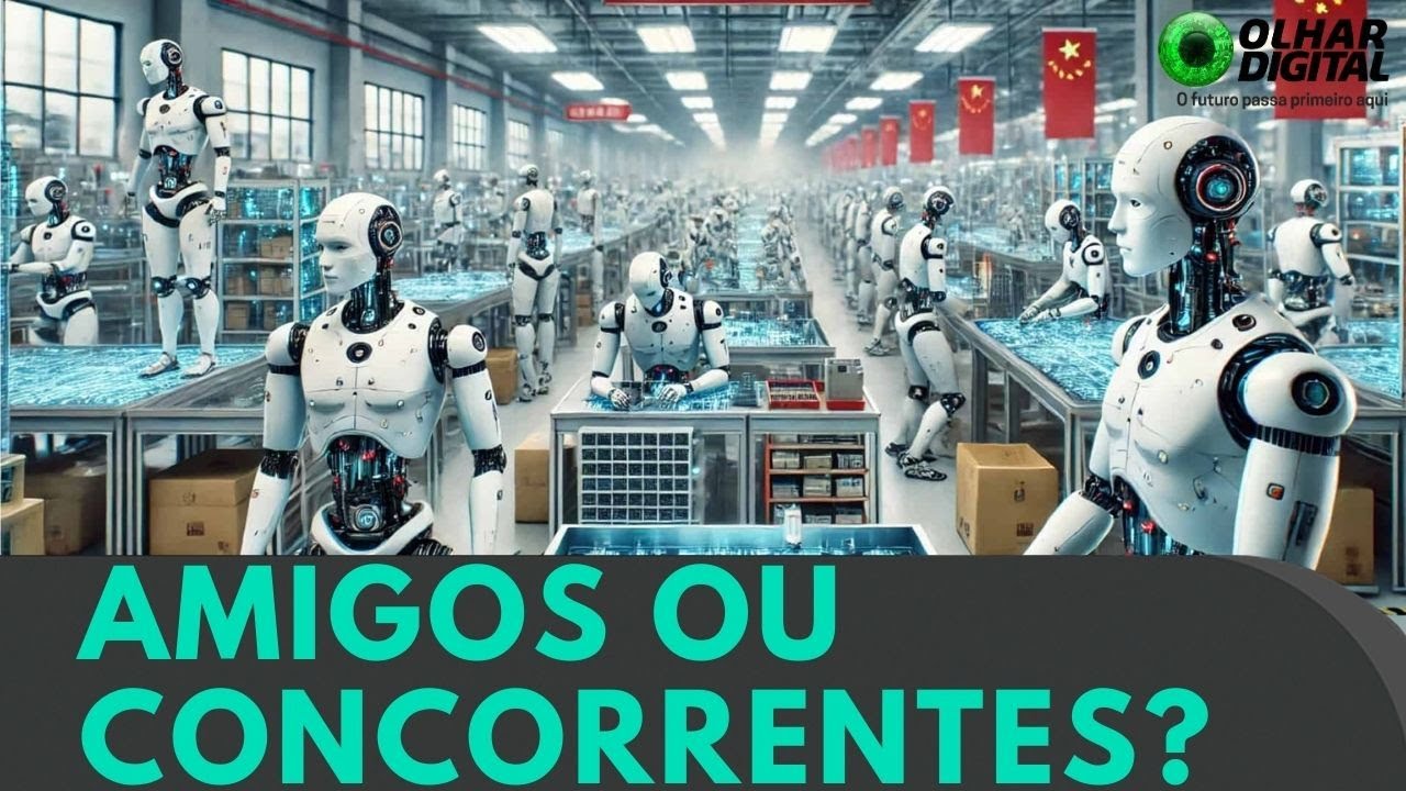Robôs humanoides vão substituir trabalhadores? China responde