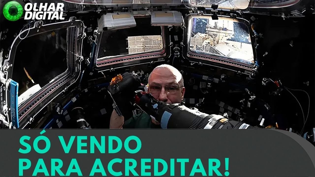 Astronauta veterano da NASA compartilha imagens espetaculares do espaço