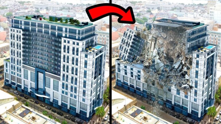 Este Hotel Novo Em Folha Desabou Repentinamente E Agora Sabemos O Porquê!