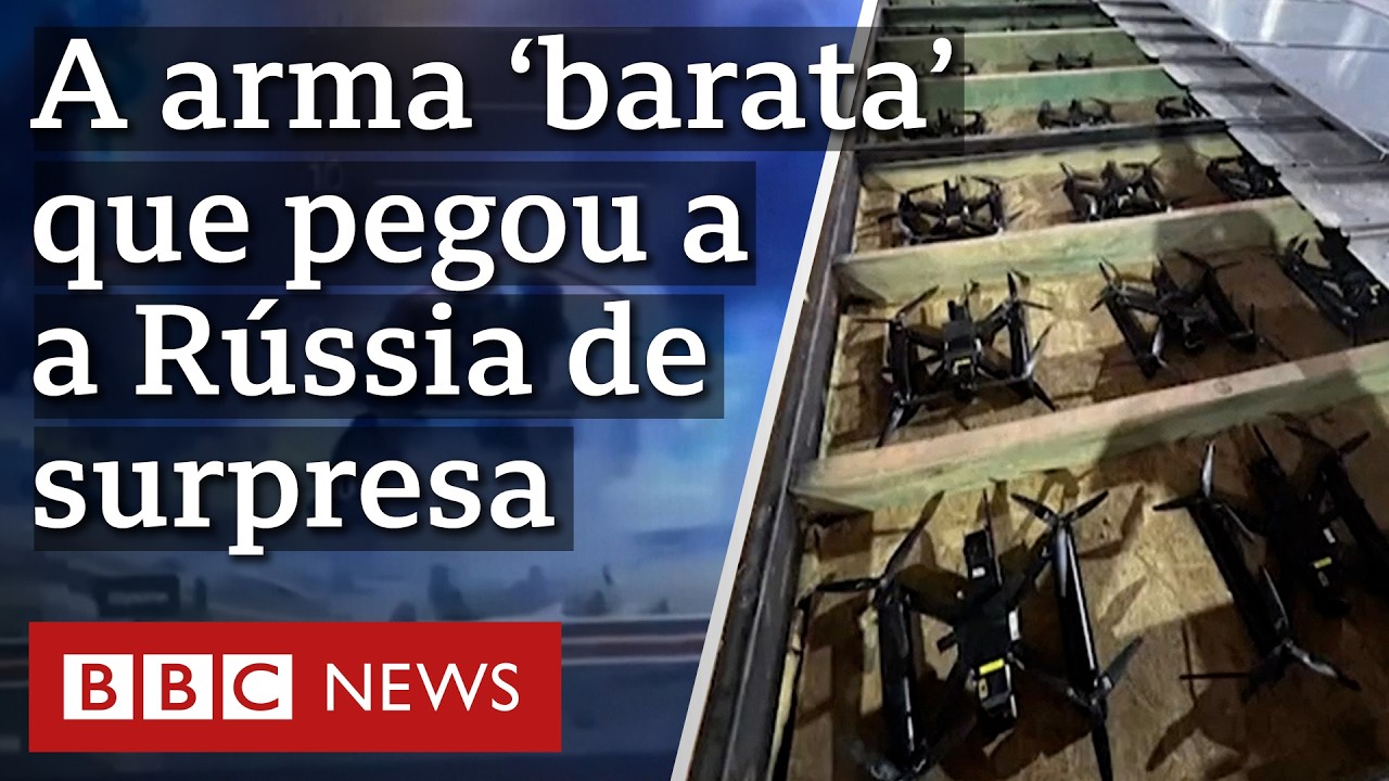 As novas táticas de Rússia e Ucrânia na guerra: de drones de fibra ótica a ataque-surpresa