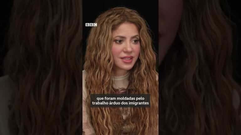 🇨🇴🗣️ Shakira fala à BBC sobre sua experiência como imigrante nos Estados Unidos #bbcnewsbrasil
