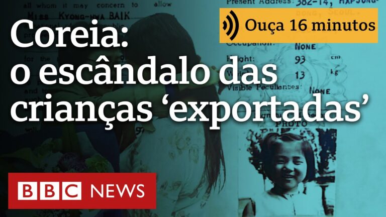 As crianças da Coreia do Sul separadas das famílias à força e enviadas ao exterior para adoção