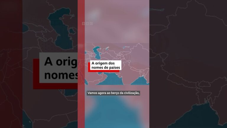 🌎 📜 Parte 2: mais origens de nomes de países! #bbcnewsbrasil