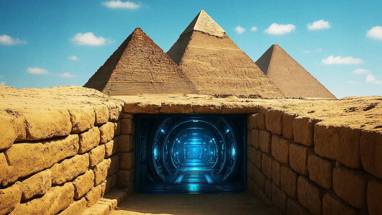 Antiga cidade subterrânea encontrada sob a Grande Pirâmide
