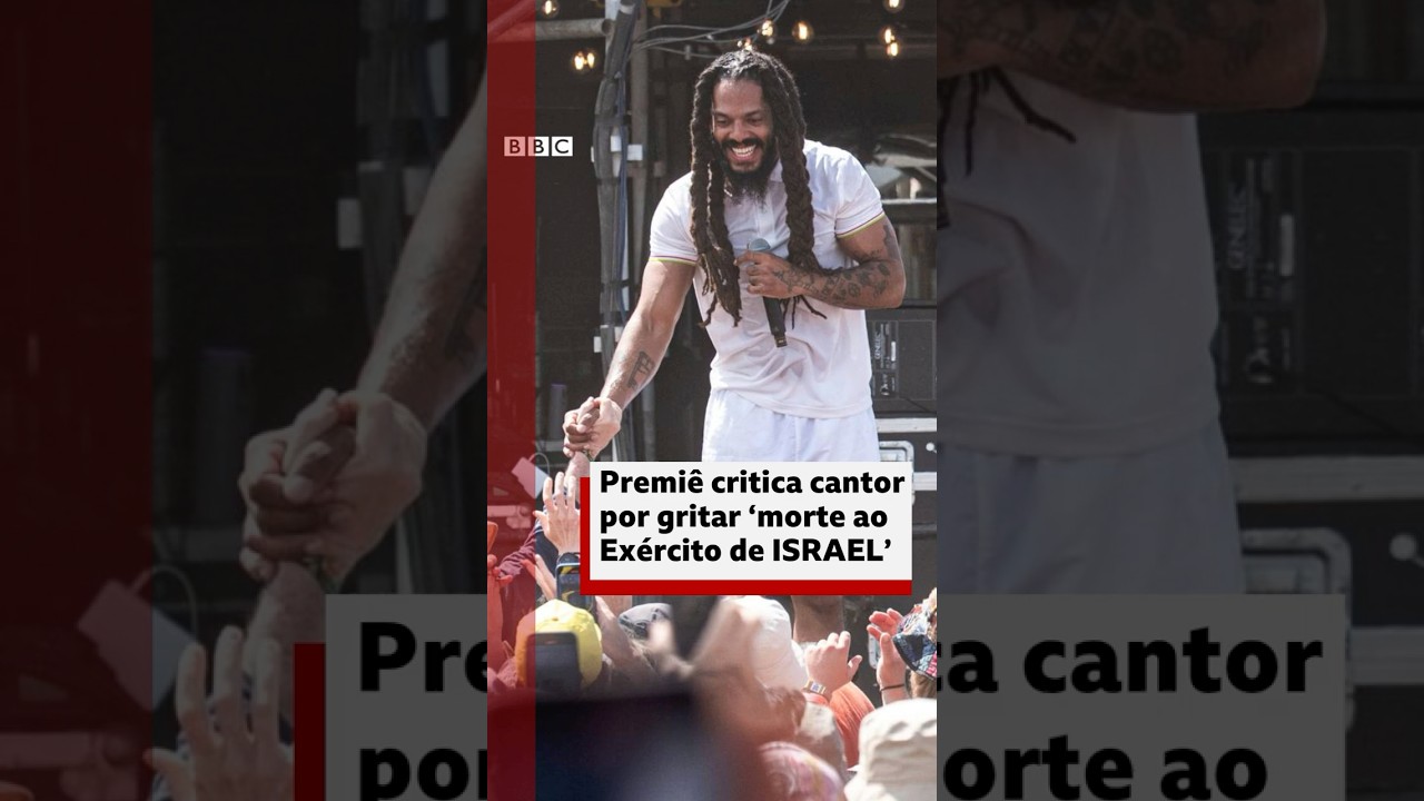 🎤 Posicionamento de artistas em festival leva a críticas de premiê britânico #bbcnewsbrasil