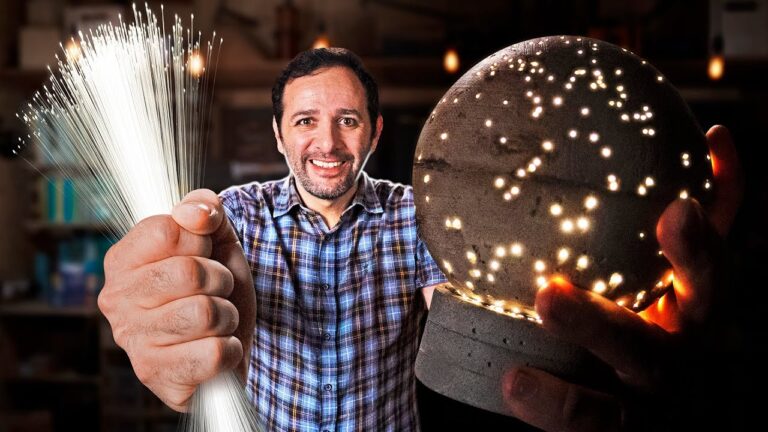 BOLA PERFEITA de FIBRA ÓTICA