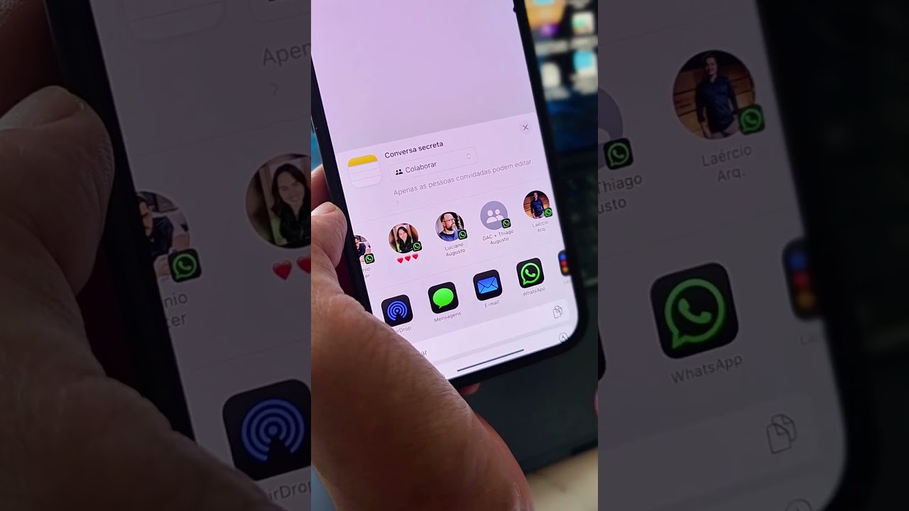 Como configurar um Chat secreto no iPhone