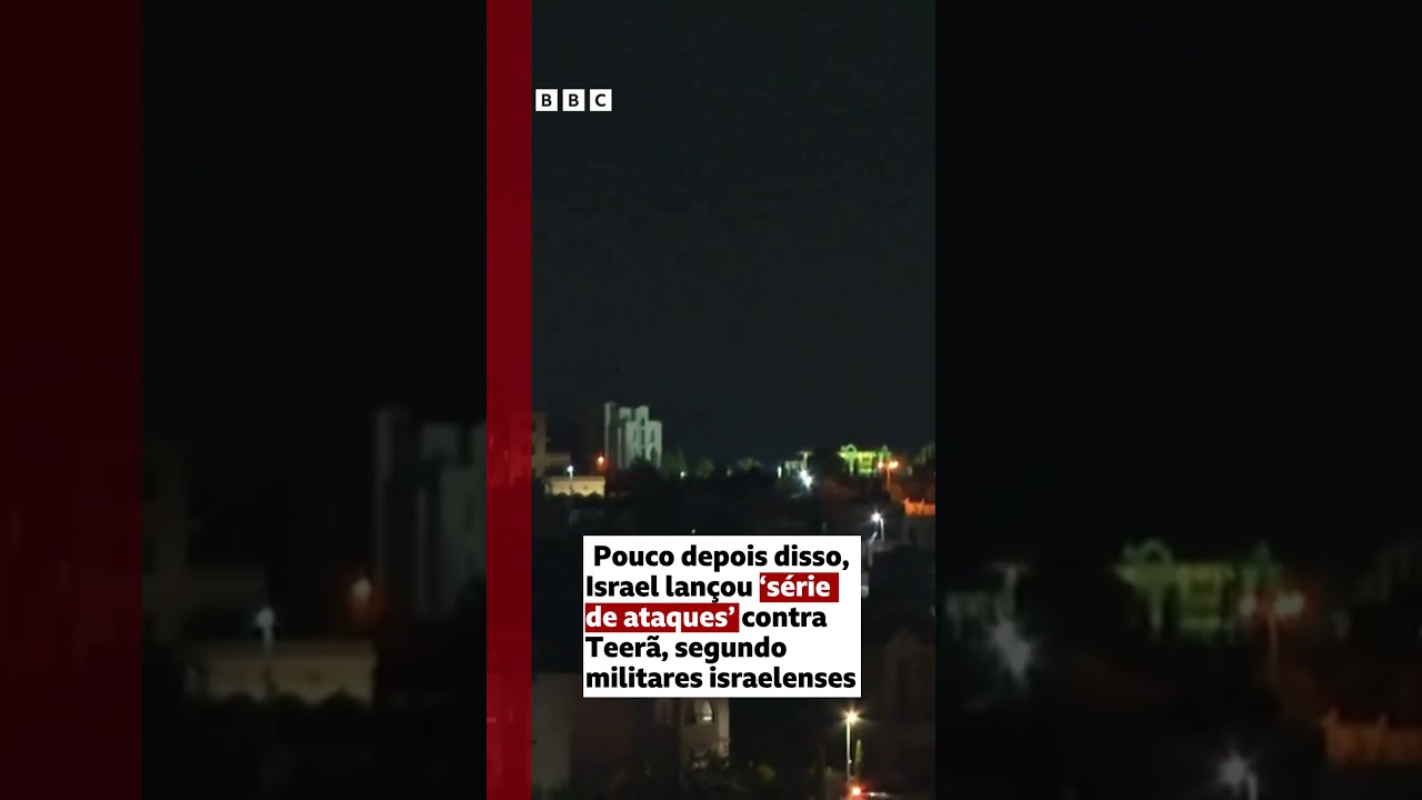 Domo de Ferro intercepta mísseis do Irã sobre Tel Aviv