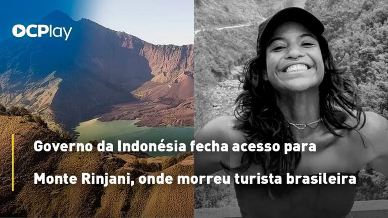 Governo da Indonésia fecha acesso para Monte Rinjani, onde morreu turista brasileira