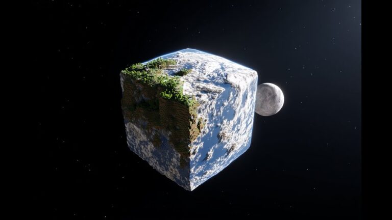E se a Terra fosse quadrada, como no mundo de Minecraft?