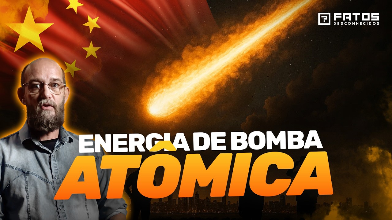 Meteoro Rasga o Céu da China em Explosão Assustadora! - Entenda sobre o caso