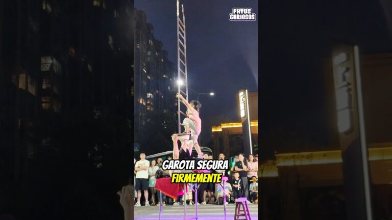 ESSA GAROTINHA IMPRESSIONOU A TODOS COM SUA CORAGEM APÓS SER DESAFIADA