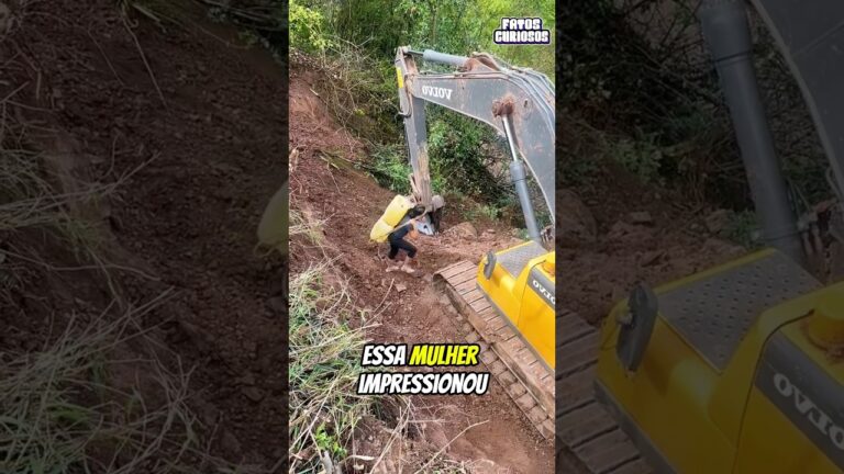 ESSA MULHER IMPRESSIONOU A TODOS COM SUA FORÇA E DETERMINAÇÃO INCRÍVEL