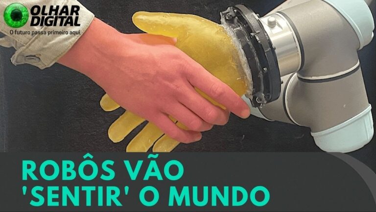 Essa “pele” pode ajudar robôs a sentirem o ambiente como humanos