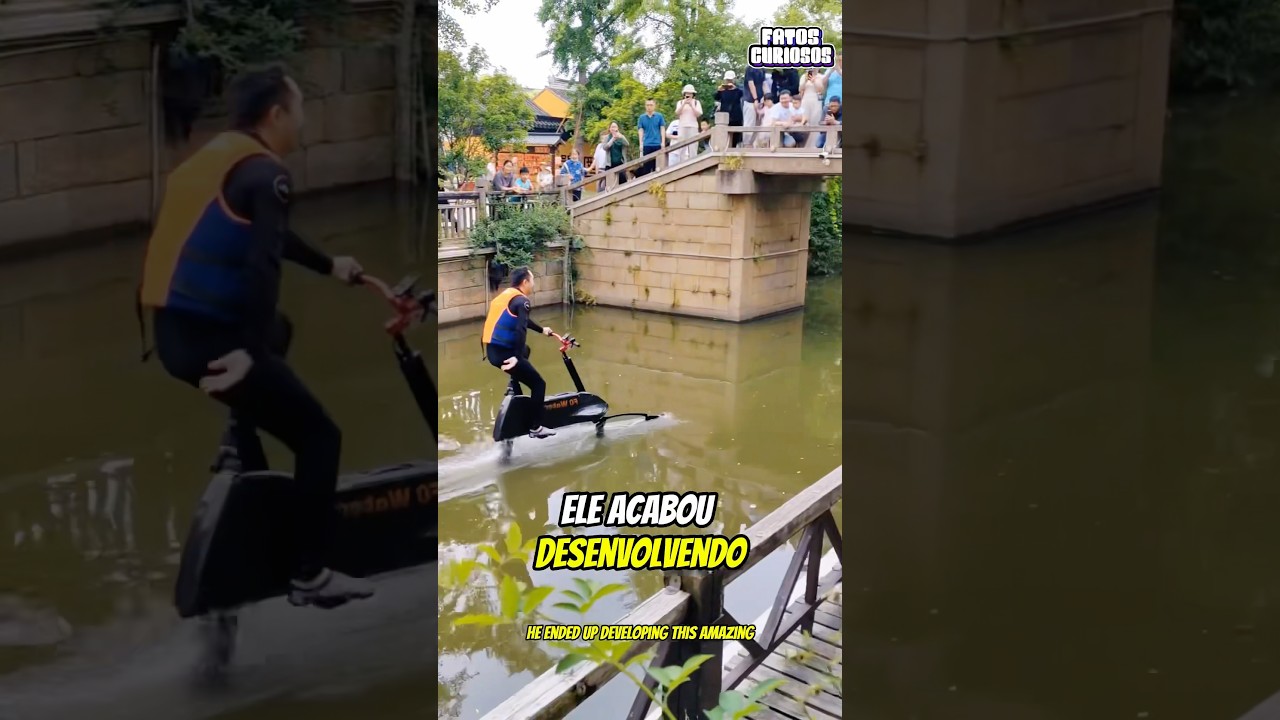 ESSE HOMEM IMPRESSIONOU A TODOS COM SUA INVENÇÃO INCRÍVEL