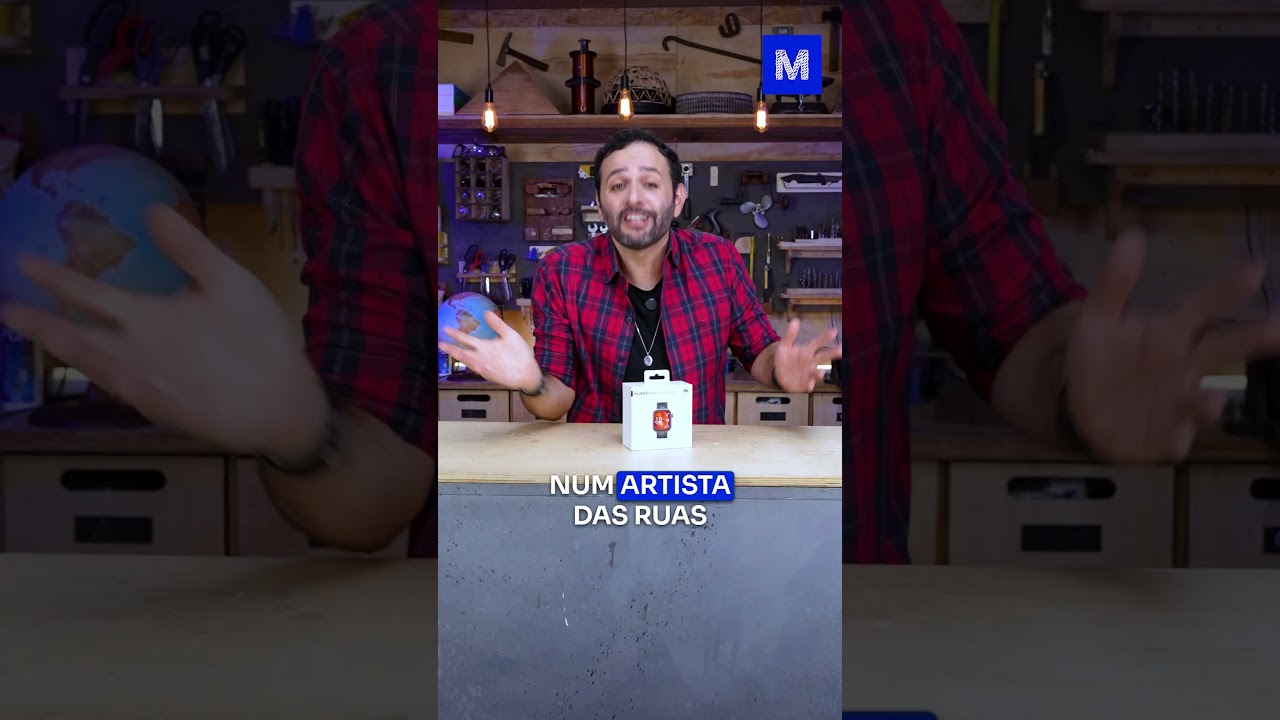 Esse relógio DESENHA sua CORRIDA!