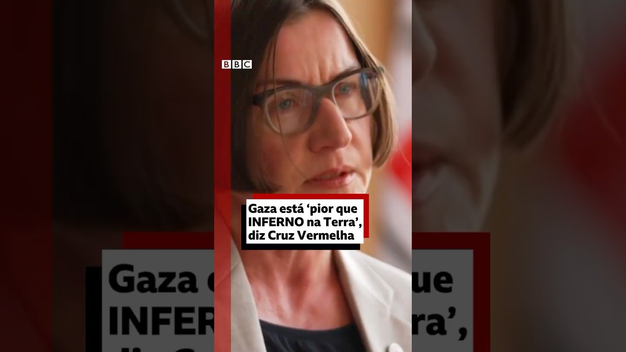 "Gaza está pior que o inferno na Terra", diz chefe da Cruz Vermelha
