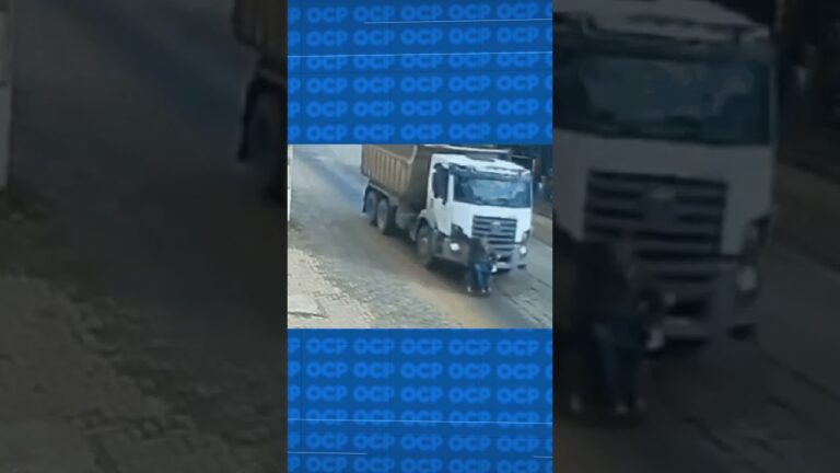 Idoso cadeirante é  levado  por caminhão no RS