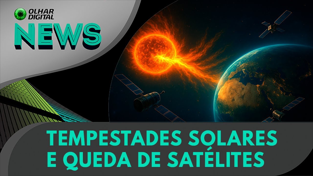 Ao Vivo | Brasileiro da NASA alerta para tempestades solares! | 16/06/2025 | #OlharDigital