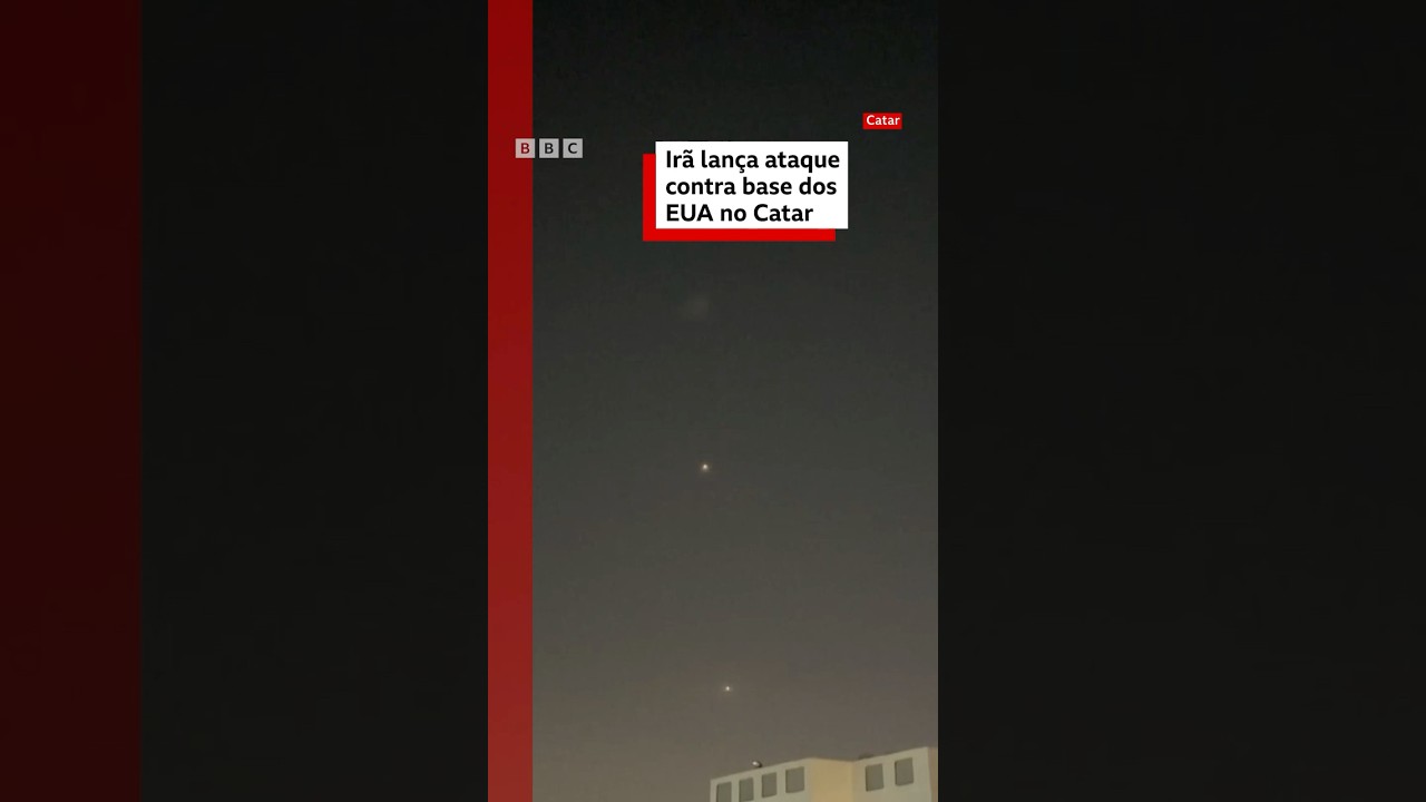 Irã desfere ataque a bases americanas no Catar e Iraque #bbcnewsbrasil