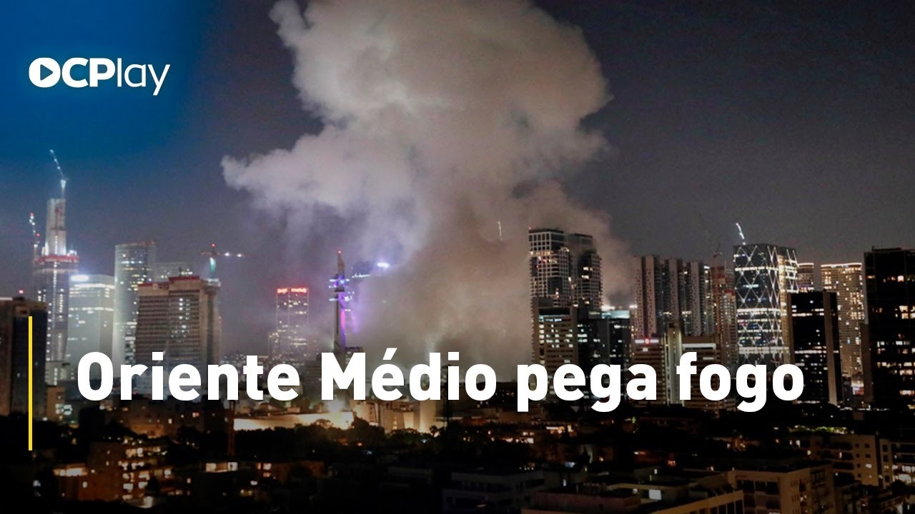 Israel e Irã trocam intensos ataques no Oriente Médio