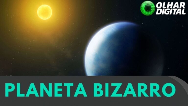 James Webb tira foto de exoplaneta gigante em órbita bizarra