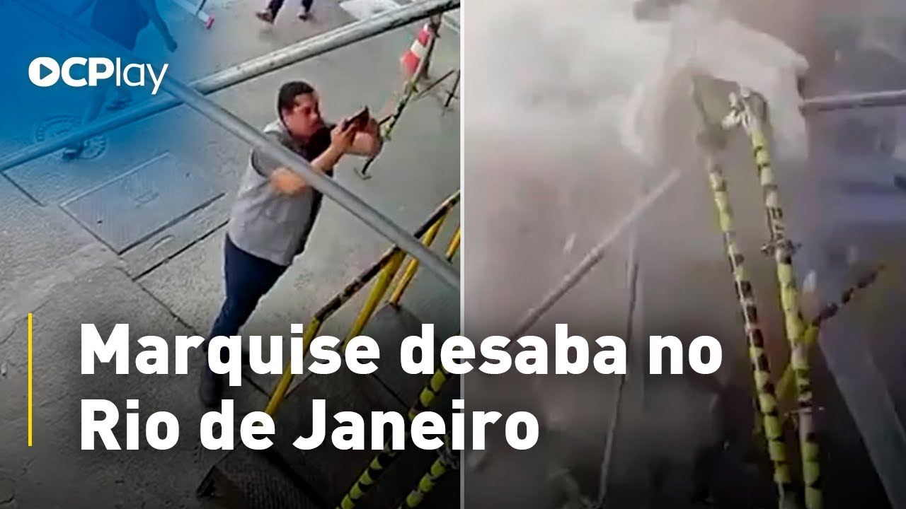 Marquise desaba no Rio de Janeiro