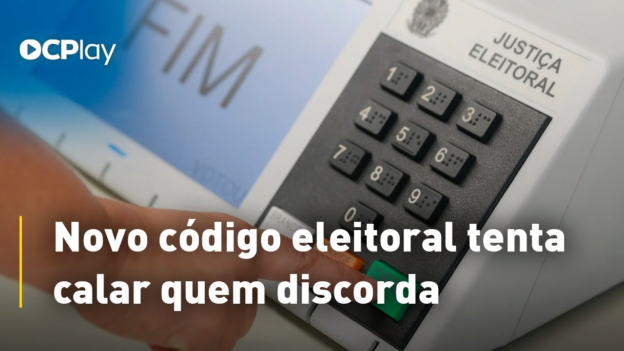 Novo código eleitoral tenta calar quem discorda