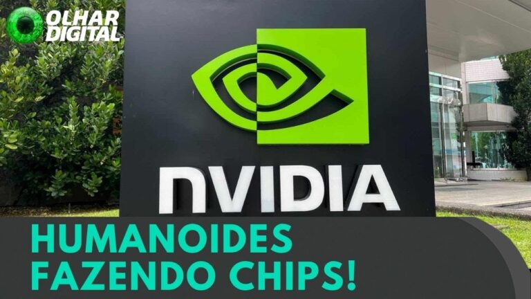 Nvidia quer usar robôs humanoides para fabricar chips de IA